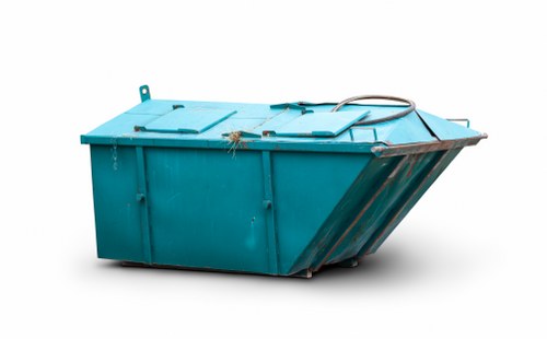 Front view of Commercial Waste Cranford service van with accessible signage