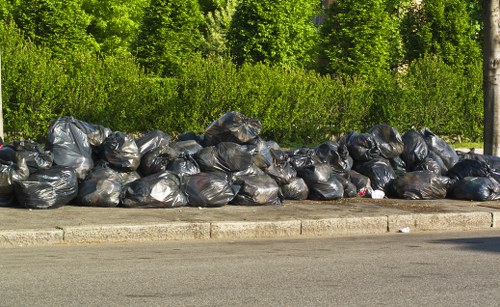 Advanced waste management technology in use